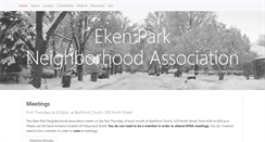 Desktop Screenshot of ekenpark.org